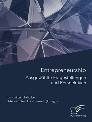cover image of Entrepreneurship. Ausgewählte Fragestellungen und Perspektiven